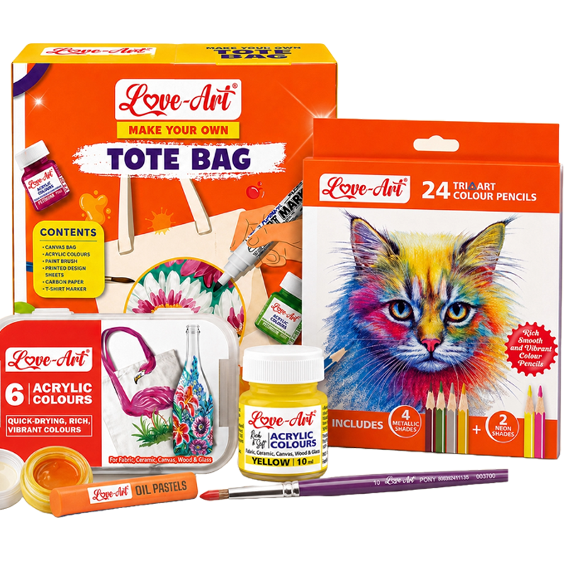Love Art hobby and craft products